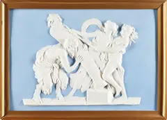 Wedgwood Solid Blue Jasper Plaque, England, early 19th century,
