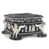 Wedgwood Black Jasper Dip Base, England, late 18th/early 19th century,