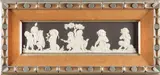 England, 19th century, by Wedgwood Black Jasper Dip Plaque, sold Jul 2024