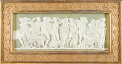 England, 19th century, by Wedgwood Solid Green Jasper Plaque, sold Jul 2024