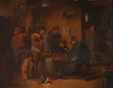 David Teniers the Younger, The Backgammon Players, oil on panel