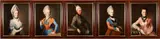 Caspar Schneider, A Set of Five Portraits of a German Patriciate Family, oil on canvas