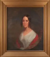 Thomas Sully, Portrait of Annette Winthrop, oil on canvas