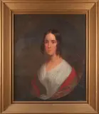 Thomas Sully, Portrait of Annette Winthrop, oil on canvas