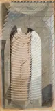 Victor Newsome, Untitled, 1974 (Figure Lying Beneath Water No. 1), acrylic and pencil on wood panel