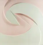 Garth Evans, Pale Blue & Pink Relief, No. 32, polyester resin (plywood, hard board, and paint)