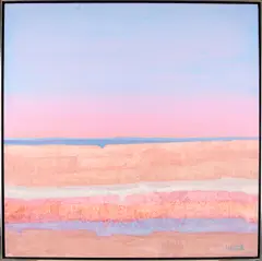 Héctor Ubertalli, Images - West #3, acrylic on canvas