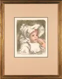 L'enfant aux biscuit by Pierre-Auguste Renoir, lithograph in colors on laid paper (Stella, 31), sold Jun 2024