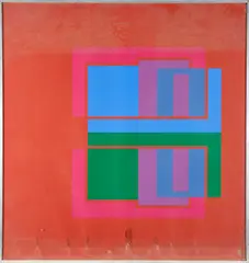 Robyn Denny, From All through the Day V, 1970, screenprint