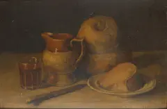 Herbert E. Evans, 'The Staff of Life', oil on board