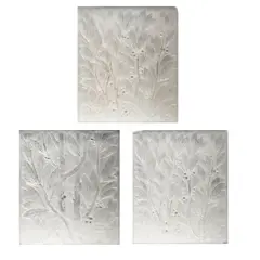 René Lalique, Group of Three Lauriers Panels