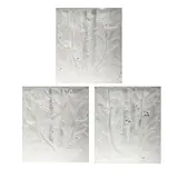 Group of Three Lauriers Panels by René Lalique, sold Nov 2024