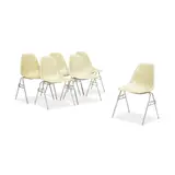 Charles Eames and Ray Eames, Set of Six DSS Side Chairs