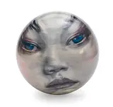 Martin C. Herbst, Sphere, painted stainless steel