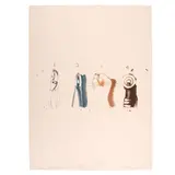 Nutcracker by Jim Dine, 1973, Lithograph in colors on Arches paper, sold Nov 2024