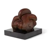 Arturo Ugo Di Modica, Untitled, 1980/1981, patinated bronze on an integrated black plinth