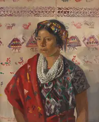 Leopold Seyffert, Cruz Garcia, 1934, oil on canvas