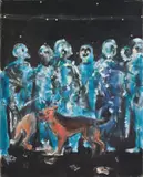 Daniel Richter, Ohne Titel (7/02), 2002, Öl auf Leinwand