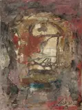 Nanga II by Emil Schumacher, 1959, Öl auf Leinwand, sold Nov 2009