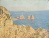 Paul Baum, Capri“ (Faraglioni-Felsen), 1899, Öl auf Leinwand