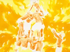 Norbert Bisky, FEGEFEUER NUMMER ZWEI, 2004, Öl auf Leinwand
