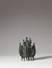 Maternitas by Fritz Koenig, 1957, Bronze mit anthrazitfarbener Patina, sold May 2024