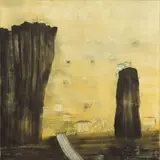 Norbert Schwontkowski, Architektur der Lüfte, 2007, Öl auf Leinwand