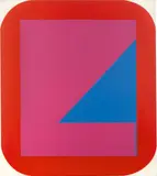 DA-BRG/II by Georg Karl Pfahler, 1967, Acryl auf Leinwand, sold Dec 2023
