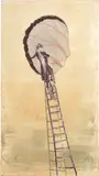 Norbert Schwontkowski, Die Leiter, 2011, Öl auf Leinwand