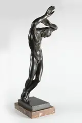 Jan Štursa, Wounded, 1918, bronze, slivenec marble