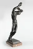 Jan Štursa, Wounded, 1918, bronze, slivenec marble