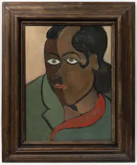 Josef Kaplický, Doubleportrait, 1934, oil on canvas