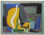 Vladimír Jarcovjak, Petroleum Lamp, 1962, oil on canvas
