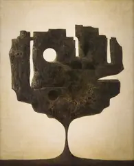 František Muzika, Elsinor V, 1964, oil on canvas