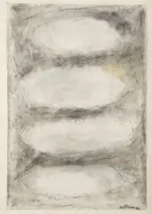 Josef Šíma, Untitled, 1960, watercolour, charcoal, gouache, paper
