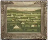 Ludmila Jiřincová, Landscape, watercolour, paper