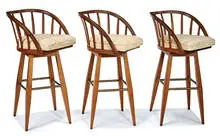Roger Sprunger, Barstools (3), c. 1965, Dunbar