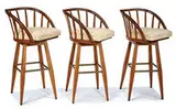 Roger Sprunger, Barstools (3), c. 1965, Dunbar