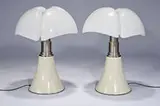 Gae Aulenti, Pipistrello table lamps (2)