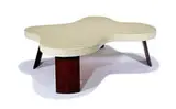 Coffee table by Paul Theodore Frankl, c. 1951, Lacquered cork, mahogany, sold Oct 2013