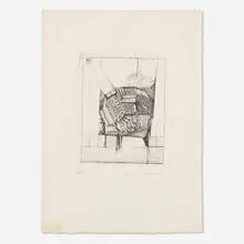 Giò Pomodoro, Untitled, 1960, etching