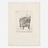 Giò Pomodoro, Untitled, 1960, etching