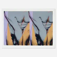 Torso (Double) by Andy Warhol, c. 1982, screenprint in colors on Saunders Waterford (Hot Pressed), sold Feb 2022