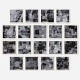 Robert Rauschenberg, Surface Series (from Currents), 1970, screenprint on Aqua B 844