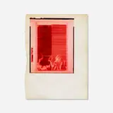 Wade Guyton, Red Fire for SMC, 2018, Epson Ultrachrome HDX print on coated fine art paper