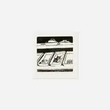 Wayne Thiebaud, Delicatessen Trays, 1965, etching and aquatint