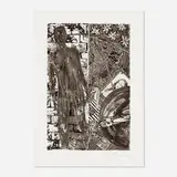 Jasper Johns, Summer (from "Poems" by Wallace Stevens), 1985, etching with aquatint on T. Edmunds