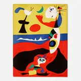 L'Été by Joan Miró, 1938, lithograph in colors, sold Feb 2022