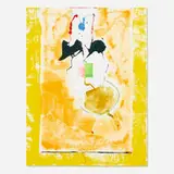 Helen Frankenthaler, Solar Imp, 2001, screenprint in colors