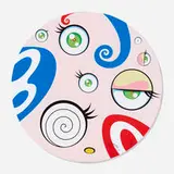 We are the Jocular Clan by Takashi Murakami, 2018, offset lithograph in colors, sold Feb 2022